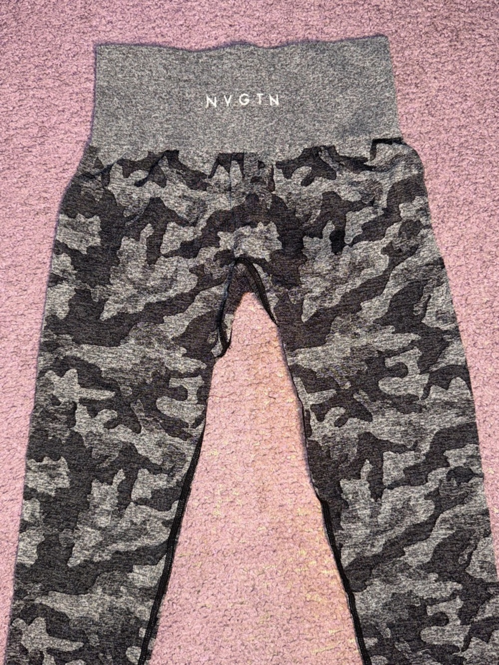 NVGTN Grey Camo Leggings